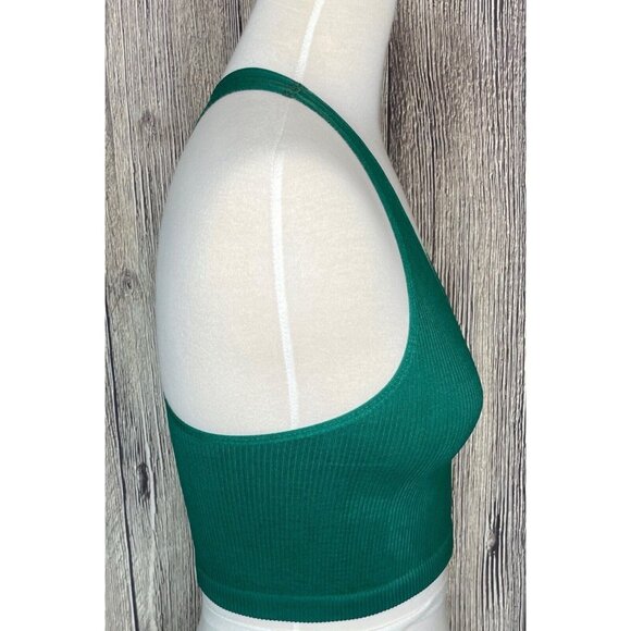 Free People FP Movement Green Crop Tank Top Women’s XS - Picture 3 of 6